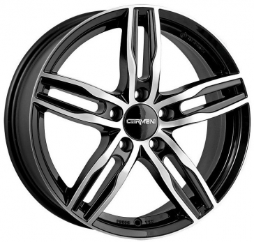 Jante aliaj - Jante aliaj - Stoc Extern Livrare in 2-3 zile Carmani 14 Paul 16, 6.5, 5, 100, 38, 63.4, black polish,